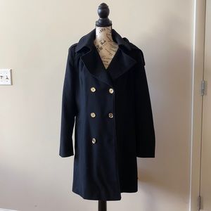 Michael Kors Hooded Wool Coat